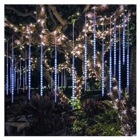 Lumini LED de Crăciun - fulgi de zăpadă,480 LED-uri,albastru