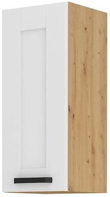 Dulap superior de bucătărie Lucid 30 G 72 1F (stejar artisan + alb). 1040990