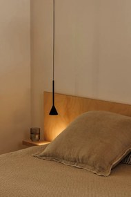 Pendul LED stil minimalist ANNA negru