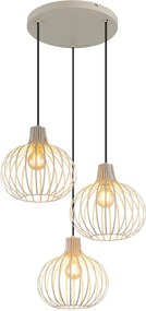 Lustra cu 3 pendule din metal MATEO