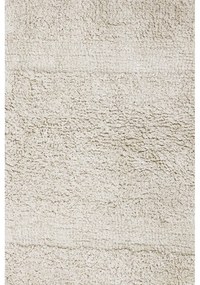 Covor crem lavabil/țesut manual din bumbac 90x130 cm Bloom Natural – Lorena Canals