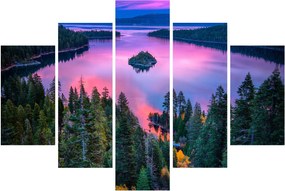 Tablou - Lacul Tahoe, Sierra Nevada, California, SUA (150x105 cm)