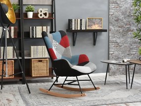 Fotoliu Sibyla (patchwork + fag alb). 1110388