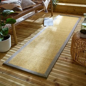 Covor pentru exterior și interior gri/maro deschis 60x230 cm Sisal Look – Flair Rugs