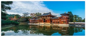Tablou - Templul Byodo-in, Japonia (120x50 cm)