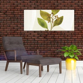 Tablou - Acuarelă ramură N⁰1 (120x50 cm)