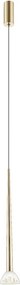 Pendul, Lustra suspendata LED modern BOSTON auriu