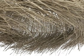 Lustră suspendată din fibre naturale cu franjuri, 75x45x95 cm, „Sorrento"