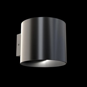 Aplica de perete design tehnic Rond negru MYC066WL-01B