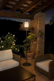 Lampa de podea iluminat exterior decorativ SAIGON 195/W70 gri/maro