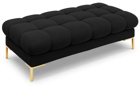 Banca Bali velvet/picioare gold – L133 x l62 x h41