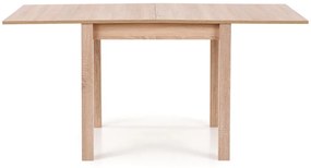 Masa extensibila Gracjan stejar sonoma - L 80-160 x l 80 x h 76 cm