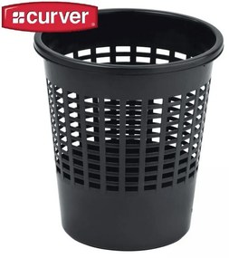 Coș de hârtie 11 l - CURVER negru