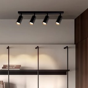 Brilagi - Spot orientabil SELE DIAMANT 4xGU10/30W/230V negru