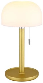 Lampă LED de masă Globo 21016M NORMAN LED/1,5W/3,7V 3000/4200/6000K alamă