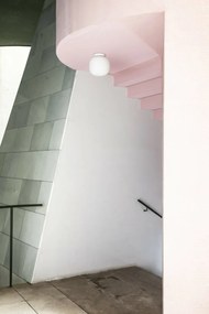 Plafoniera baie stil minimalist AMELIA alba