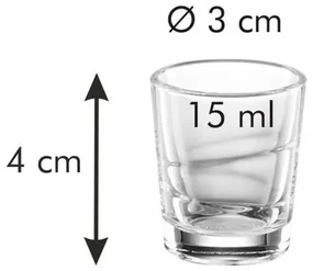 Tescoma Set 6 pahare myDRINK 15 ml, S