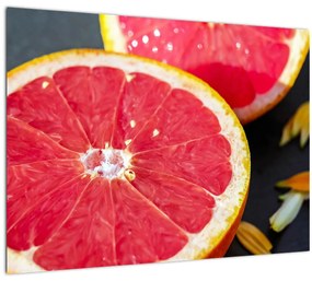 Tablou cu grapefruit tăiat (70x50 cm)