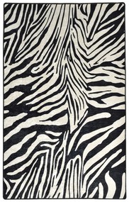 Covor, Zebra  , 50% catifea/50% poliester, Multicolor