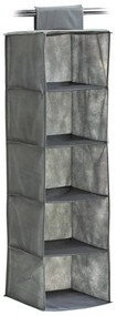 Organizator textil, 5 rafturi, 28 x 28 x 95 cm