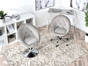 Fotoliu Lush 3 (gri + crom). 1110232