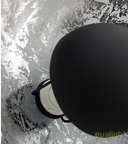 LAMPADAR DESIGN RETRO Studio negru/ argintiu A-36619 VC