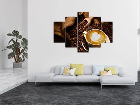 Tablou - O ceașcă de cafea (150x105 cm)
