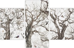 Tablou - Model de pădure, desen (90x60 cm)