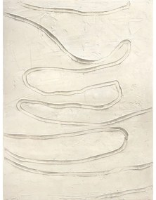 Tablou pictat manual 88x118 cm Track The Line – Malerifabrikken