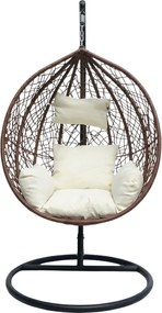 Scaun suspendat maro KOKON cu suport