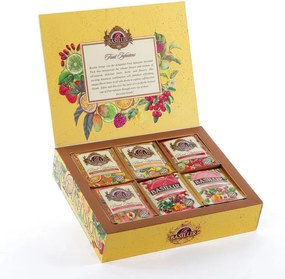 Basilur Ceaiuri FRUIT INFUSIONS Assorted III colecție cadou 60 pliculețe