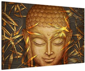 Tablou - Buddha de aur (90x60 cm)