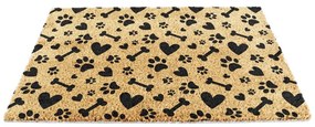 Covoraș de intrare din fibre de nucă de cocos 40x60 cm Paws and Bones – Artsy Doormats