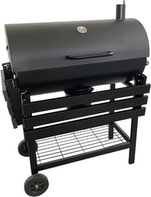 Grătar multifuncțional cu afumătoare + rotisor electric KRISTEN