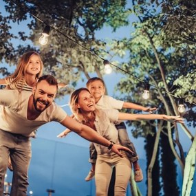 Lanț LED solar Rabalux 77165 ZIRC LED/3,6W/3,7V 1200mAh IP44