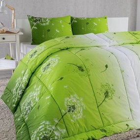 Set de vară pernă şi pilotă PĂPĂDIE verde