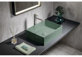 Sapho - Lavoar pentru blat FORMIGO 47,5x36,5 cm beton/verde