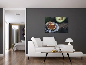 Tablou cu fistic și avocado (90x60 cm)