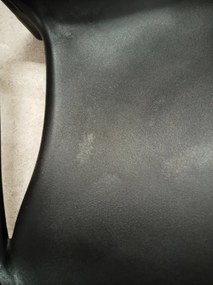 OFERTA Scaun din plastic negru KATO II. calitate secundara