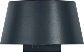 Osram - Aplică solară LED de perete ENDURA STYLE LED/10,1W/4,2V 2000 mAh IP54 antracit