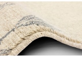 Covor bej din lână 200x300 cm Decori – Agnella
