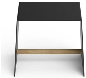 Scaun negru din metal Bull – LIND DNA