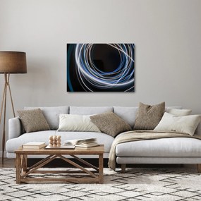 Tabloul cu linii albastre (70x50 cm)