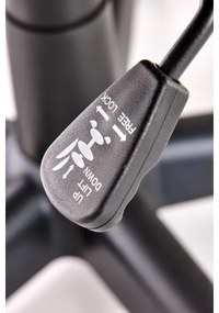 Scaun de birou KENU, negru/roșu