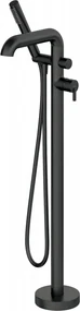 SILIA Baterie de podea cu cadru rotund - set de duș BQS_N17M Finisaj: negru