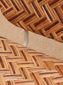 Scaun dining, maro, din rattan, Sayang