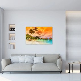 Tablou - Insula Bora Bora (90x60 cm)
