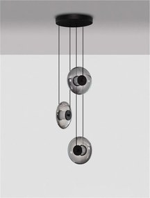 Lustra LED suspendata design modern decorativ SKIA 3L