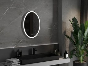 Mexen Elz oglindă de baie iluminată 50 x 70 cm, LED 6000K, anti-aburire - 9802-050-070-611-00