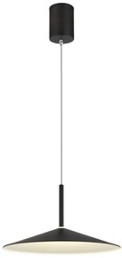 Lustra suspendata LED metal negru LAMPONE